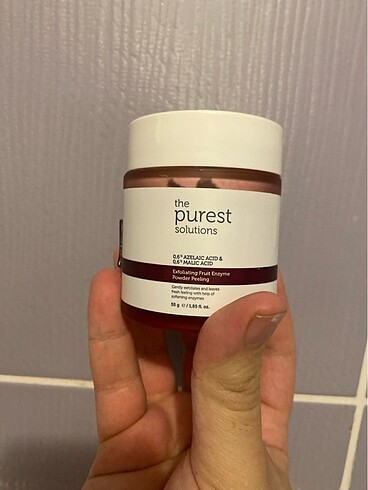 The purest solutions enzim peelingi