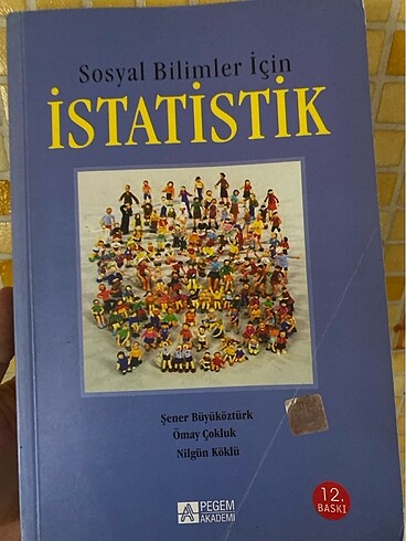Sosyal Bilimlee İçin İstatistik - Şener Büyüköztürk - Ömay Çoklu