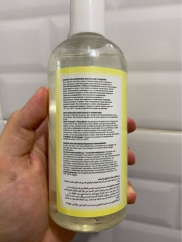 Yves Rocher Maruderm yağ bazlı makyaj çıkarma yağı