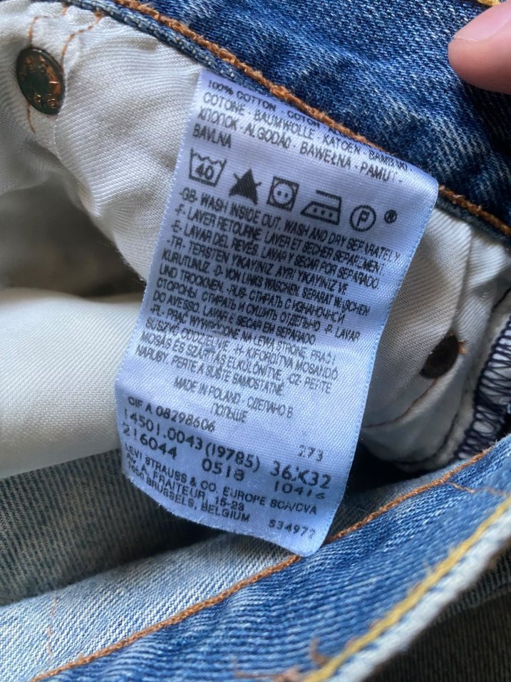 Levis Denim Jean — görsel 9/13