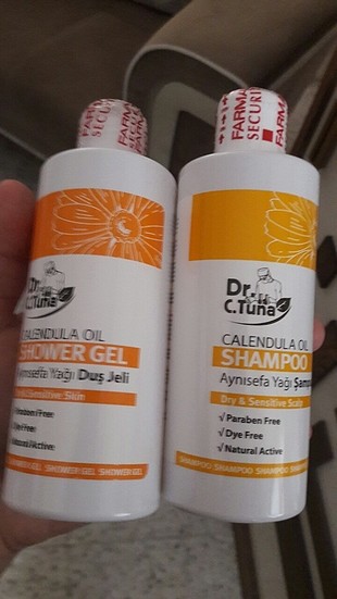 farmasi aynisefa sampuan ve dus jeli