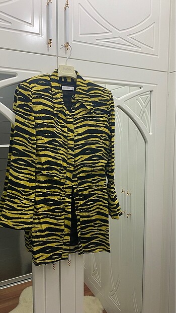 xs Beden çeşitli Renk Gömlek elbise zebra desen