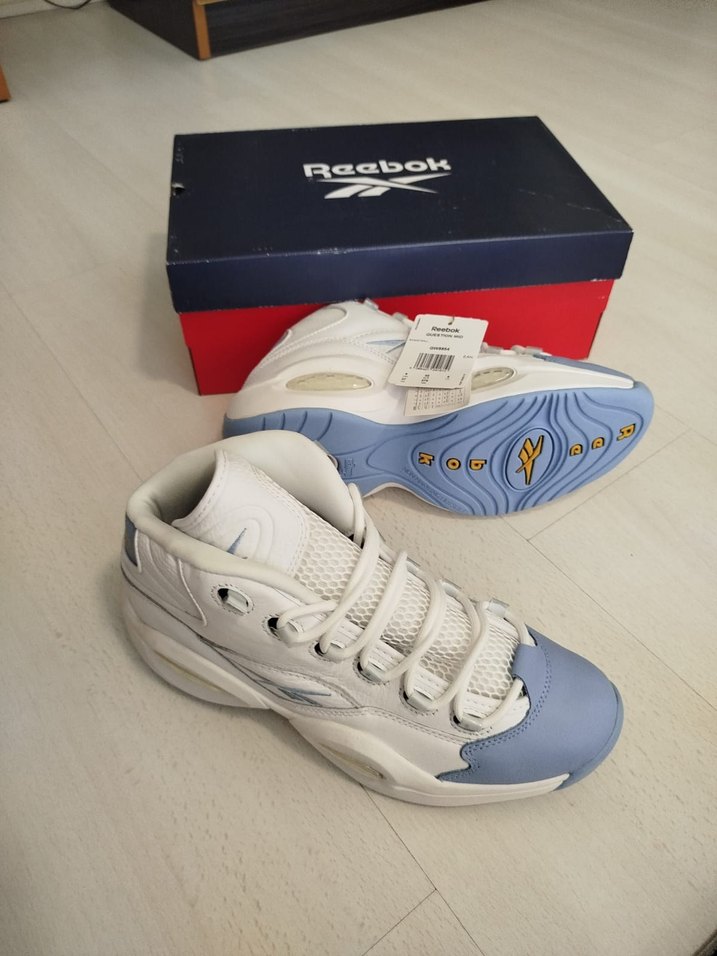 Reebok Beyaz & Açık Mavi Basketbol Ayakkabısı — görsel 4/6