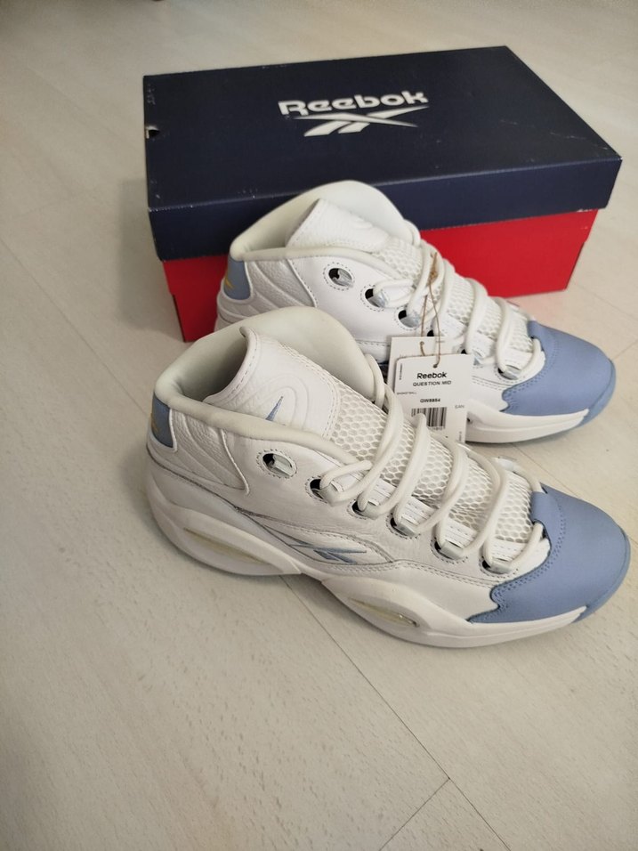 Reebok Beyaz & Açık Mavi Basketbol Ayakkabısı — görsel 5/6
