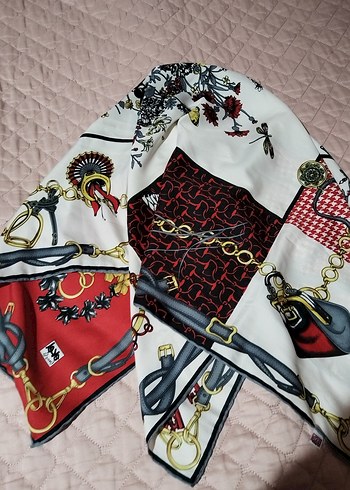 Bohem Çok Renkli Kadın Fular - Görsel 2