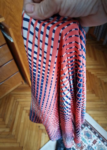 Piliseli Pembe Kadın Fular - Görsel 3