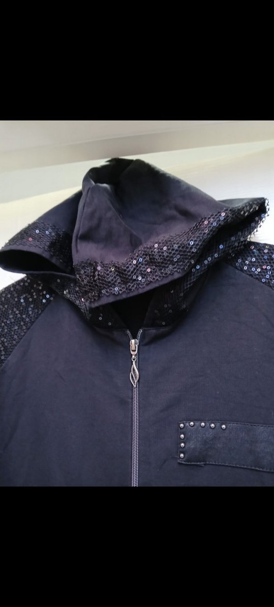 Siyah Uzun Gotik Kadın ferace - Görsel 2