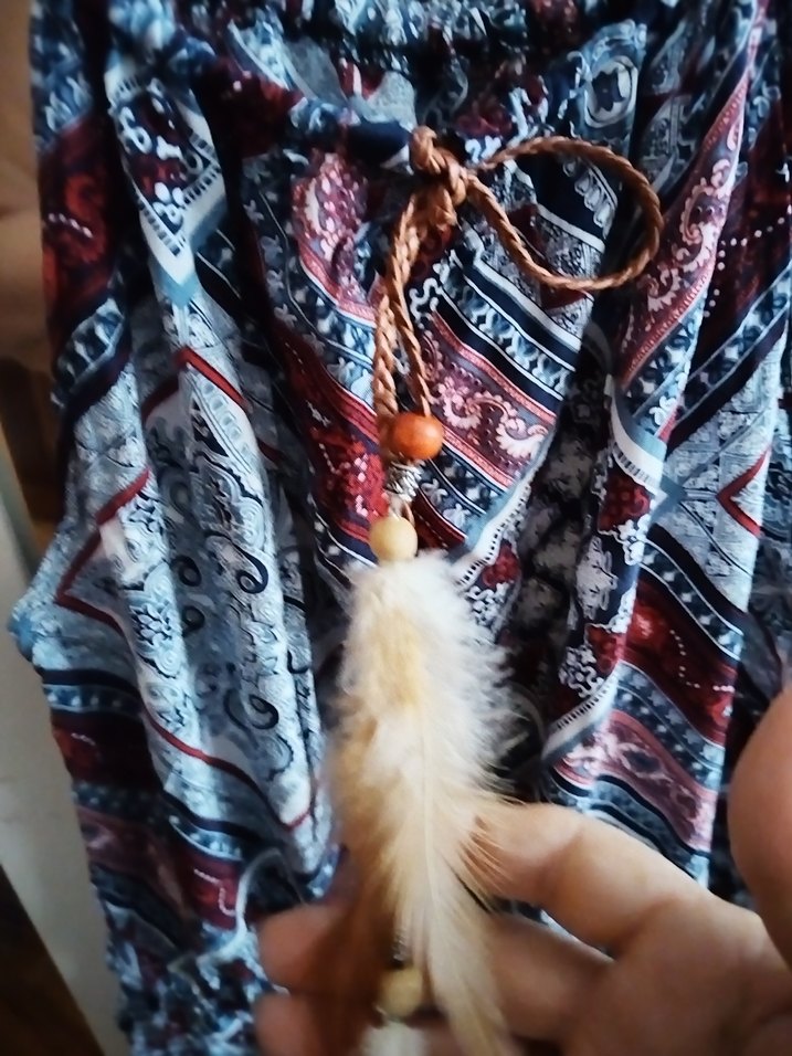 Bohem Çok Renkli Kısa Tulum Püsküllü - Görsel 3