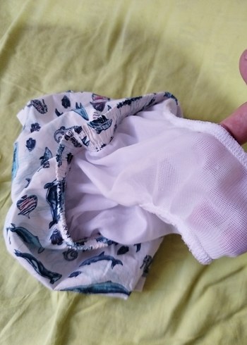 Erkek Çocuk Deniz Canlıları Desenli Mayo - Görsel 4