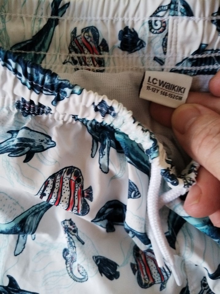 Erkek Çocuk Deniz Canlıları Desenli Mayo - Görsel 2