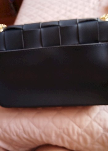 Zincir Detaylı lacivert Kadın Çanta - Görsel 5