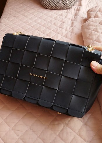 Zincir Detaylı lacivert Kadın Çanta - Görsel 7