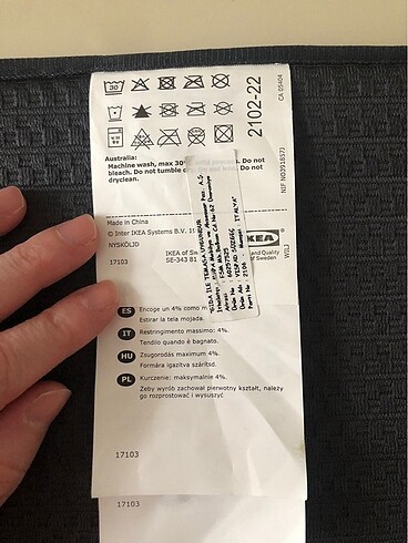 İkea bulaşık matı
