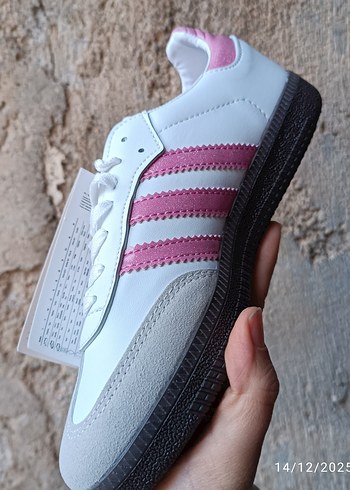 Adidas Samba Pembe Kadın Spor Ayakkabı - Görsel 3