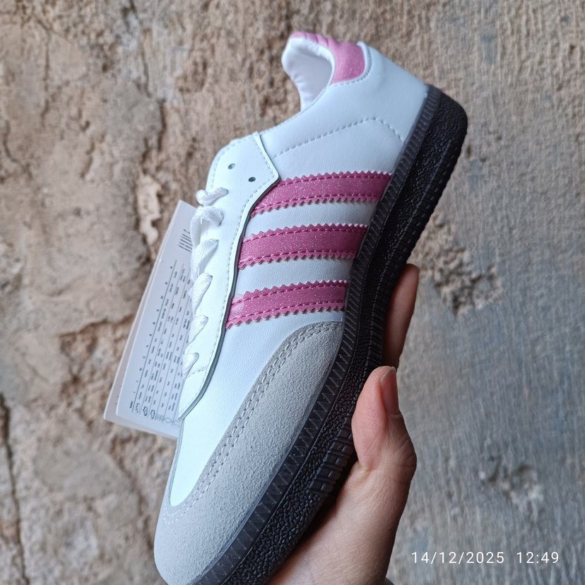 Adidas Samba Pembe Kadın Spor Ayakkabı - Görsel 3