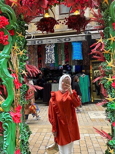 Özsariçam gömlek tunik