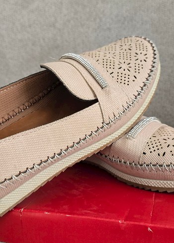 Diğer Bej Deri Loafer Siklik Ve Rahatlik Bir Arada
