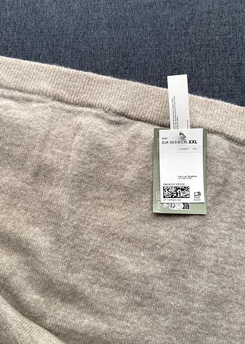 H&M Hm Bej Midi Hamile Etek