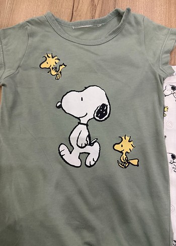 6 Ay Beden H&M Pamuklu Bebek Tulumları, Kısa Kollu