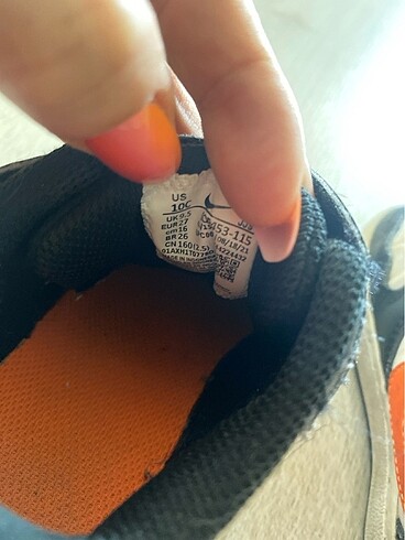 27 Beden Orjinal Nike ayakkabı