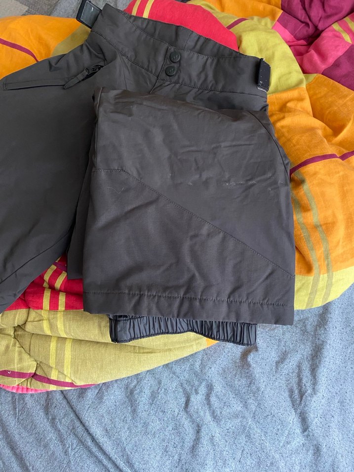 Gri Fermuarlı Erkek Kayak Pantolonu - Görsel 3