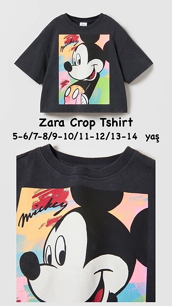 Zara mickey Tshirt