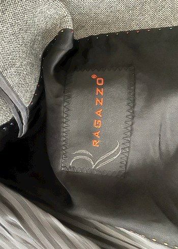 Gri Erkek Ceket, Düğmeli, Normal Boy - Görsel 6