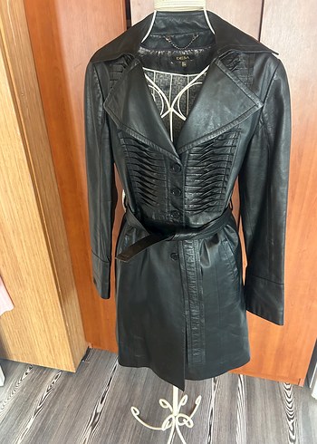 Desa Deri Kemerli Uzun Gotik Ceket