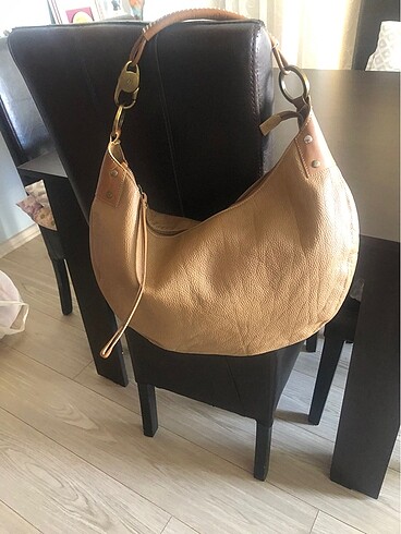 Beden kahverengi Renk Gucci deri çanta