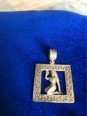 Gümüş kolye ucu - Görsel 5