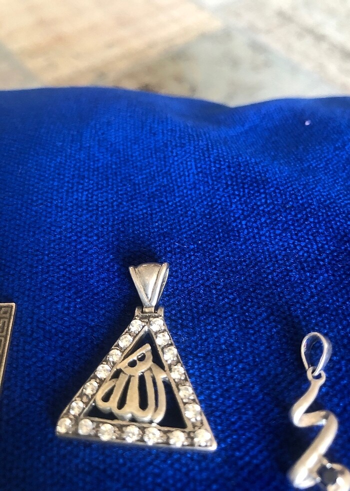 Gümüş kolye ucu - Görsel 4