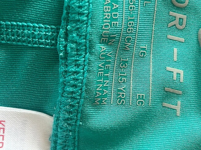 13-14 Yaş Beden turkuaz Renk Nike tayt