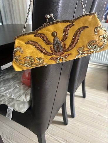 Beden sarı Renk Vintage çanta