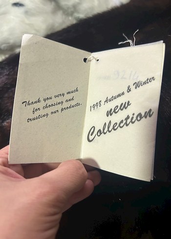 Kahverengi Uzun Suni Kürk Kadın Kaban - Görsel 8