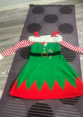 Yılbaşı Triko Elbise - Görsel 4