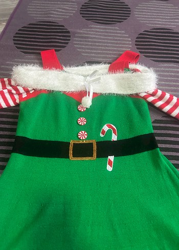 Yılbaşı Triko Elbise - Görsel 5