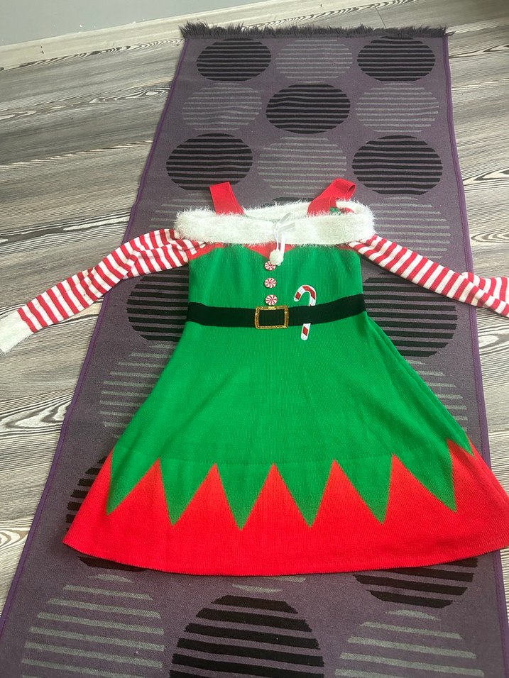 Yılbaşı Triko Elbise - Görsel 4