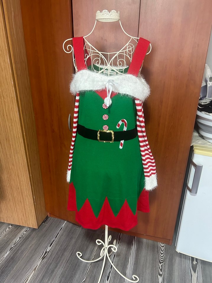 Yılbaşı Triko Elbise - Görsel 2