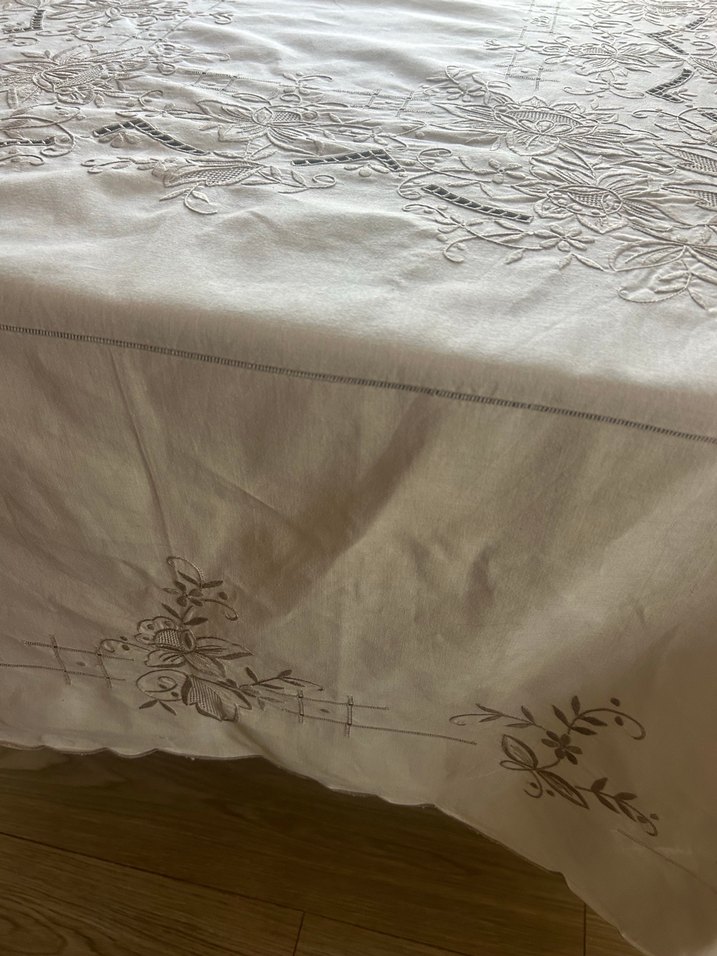 Rahibe işi masa örtüsü - Görsel 2