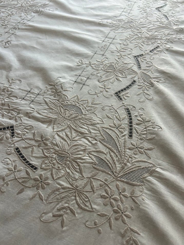 Rahibe işi masa örtüsü - Görsel 4