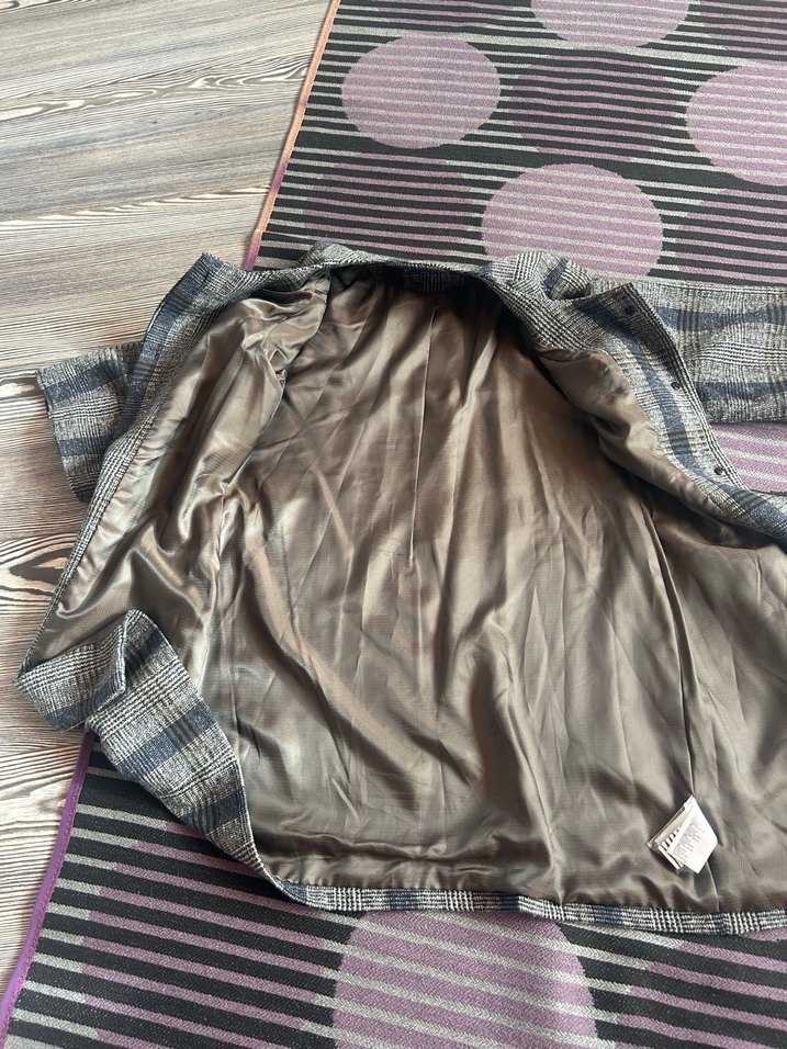 Anoyme uzun ceket - Görsel 4