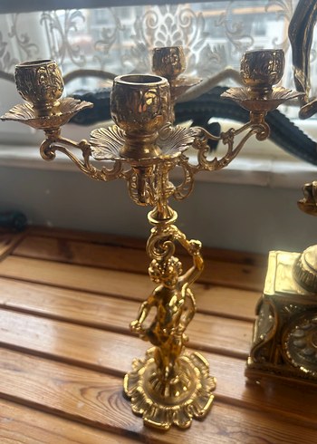 Prinç Dekoratif Şamdan Seti - Görsel 2