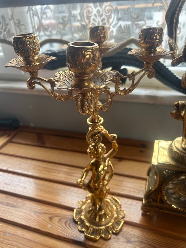 Prinç Dekoratif Şamdan Seti - Görsel 2