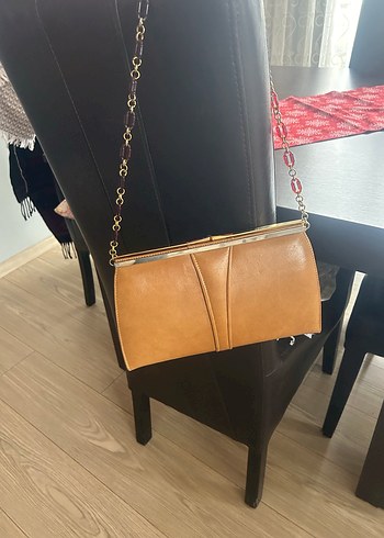 Vintage Deri Kadın Çanta - Görsel 4