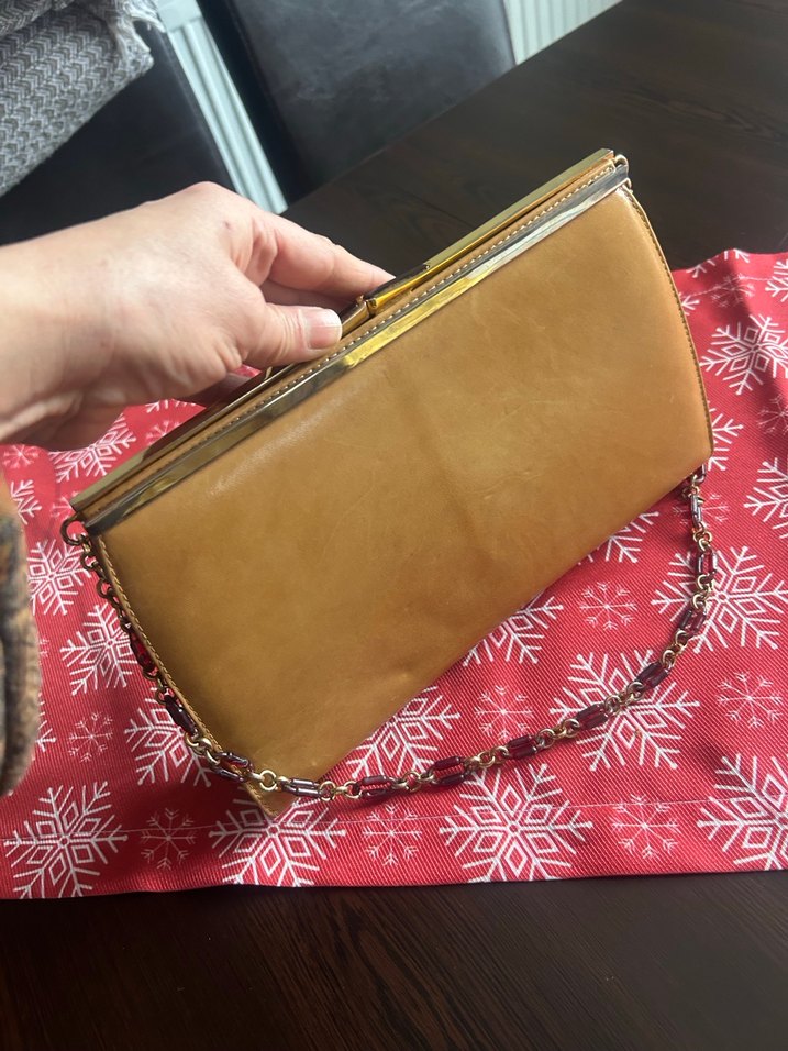 Vintage Deri Kadın Çanta - Görsel 2