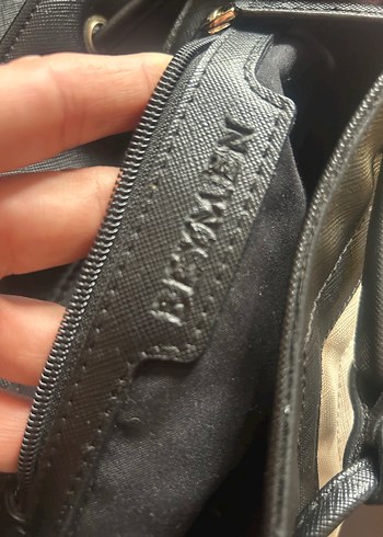 Beymen Siyah Deri Kadın Sırt Çantası - Görsel 6