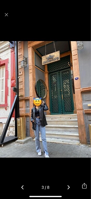 36 Beden deri ceket