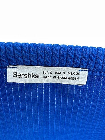 s Beden lacivert Renk Bershka Bluz %70 İndirimli.