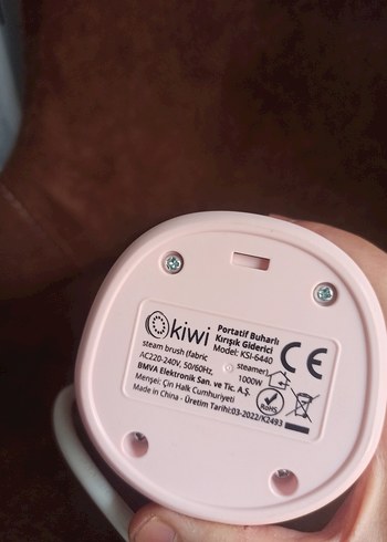 Beden Okiwi Pembe Buharlı Ütü