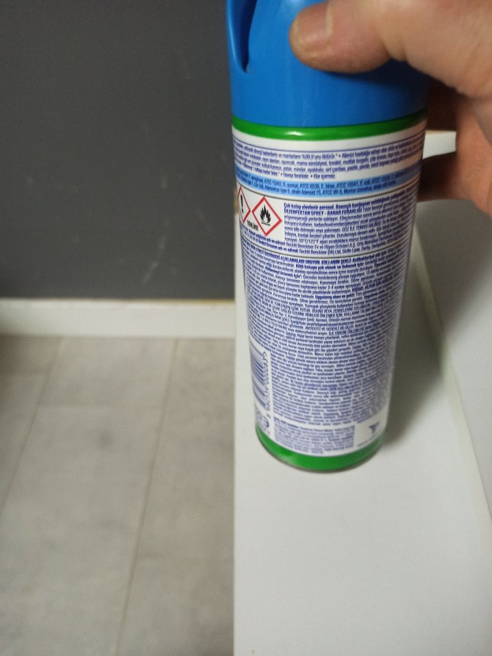 Lysol Dezenfektan Sprey 99.9% Virüs Öldürücü - Görsel 3